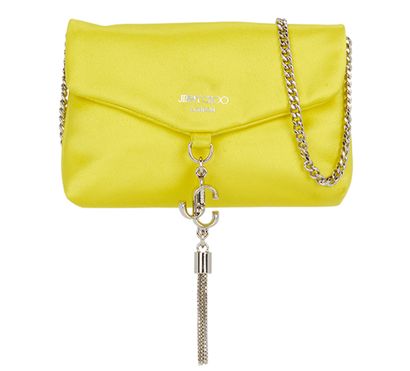 Jimmy Choo Soft Cardholder On Chain, front view